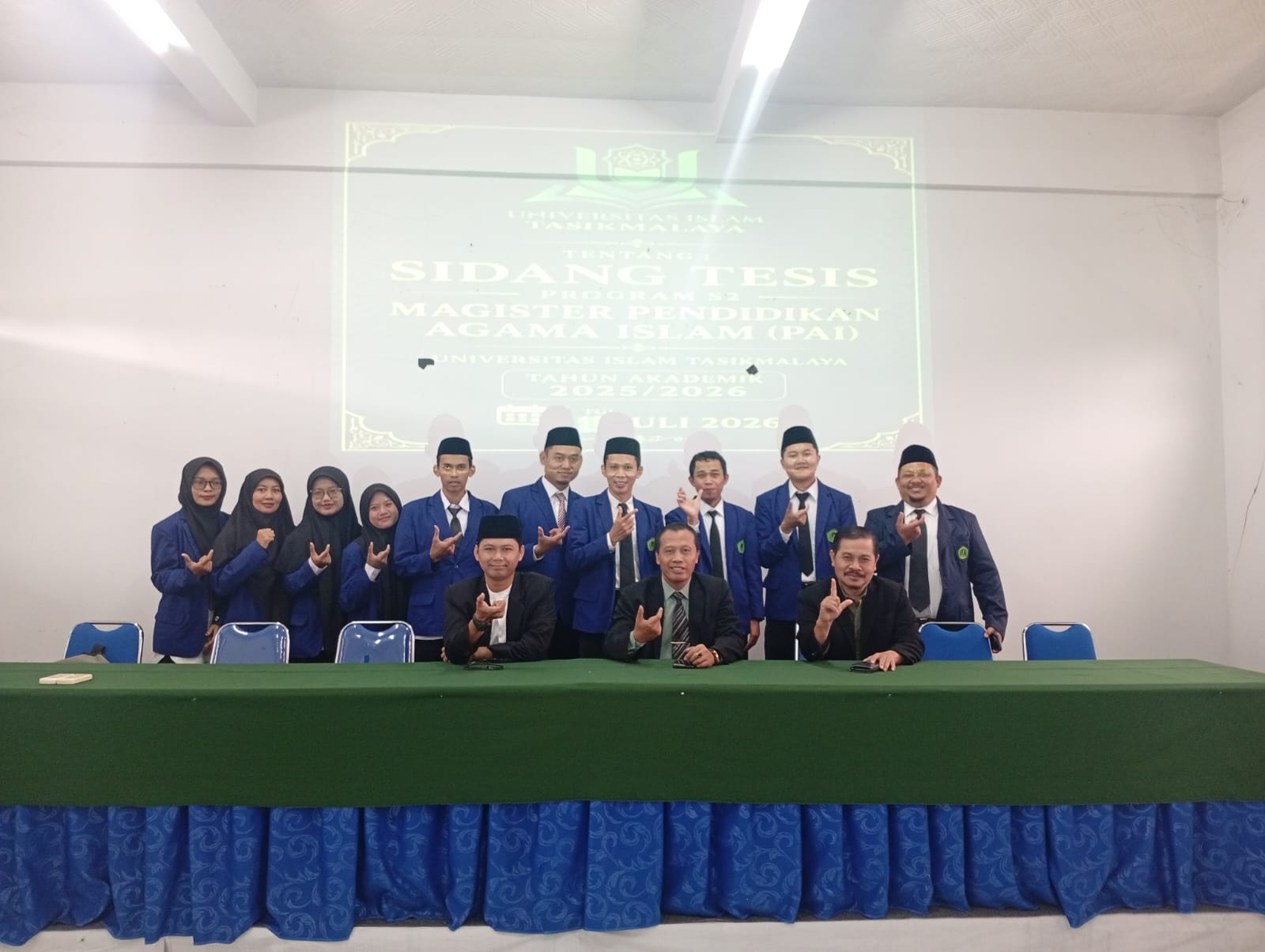 Prodi Magister PAI Pascasarjana Universitas Islam Tasikmalaya Gelar Sidang Tesis Gelombang II